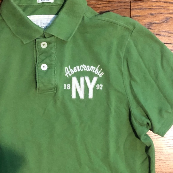 Abercrombie and Fitch Men’s Polo Shirt Size L - Picture 3 of 4